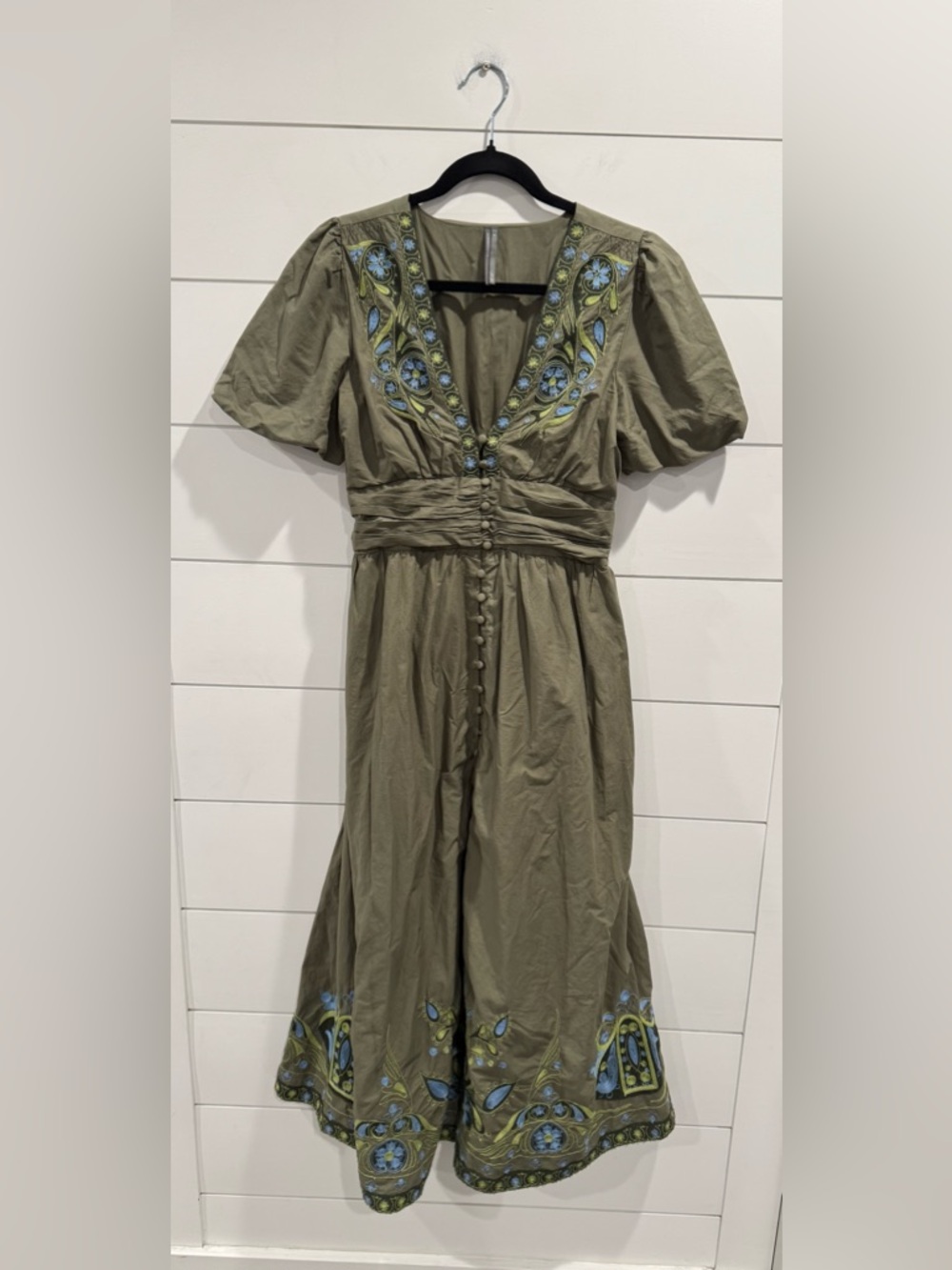 Anthropologie green Katerina floral
Embellished midi dress - Picture 5 of 10
